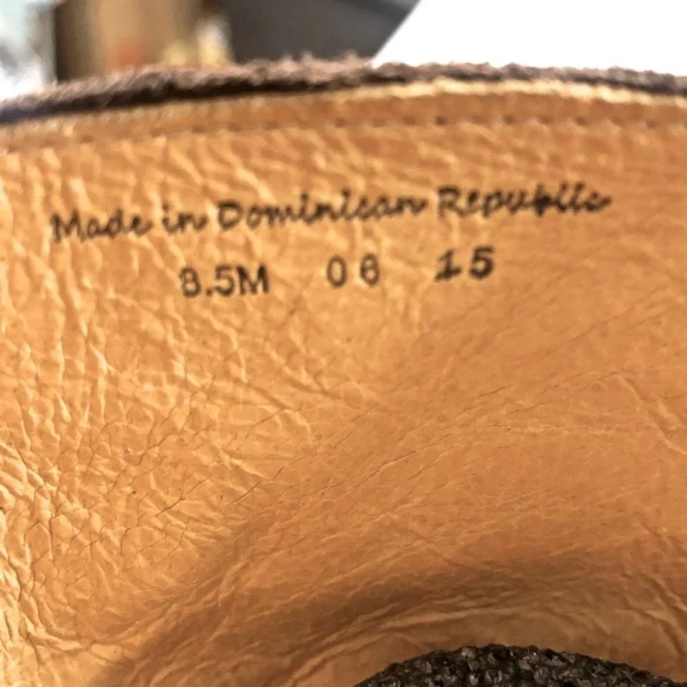 Jack Rogers Kaitlin Brown Suede Mid Calf Boots Size 8.5